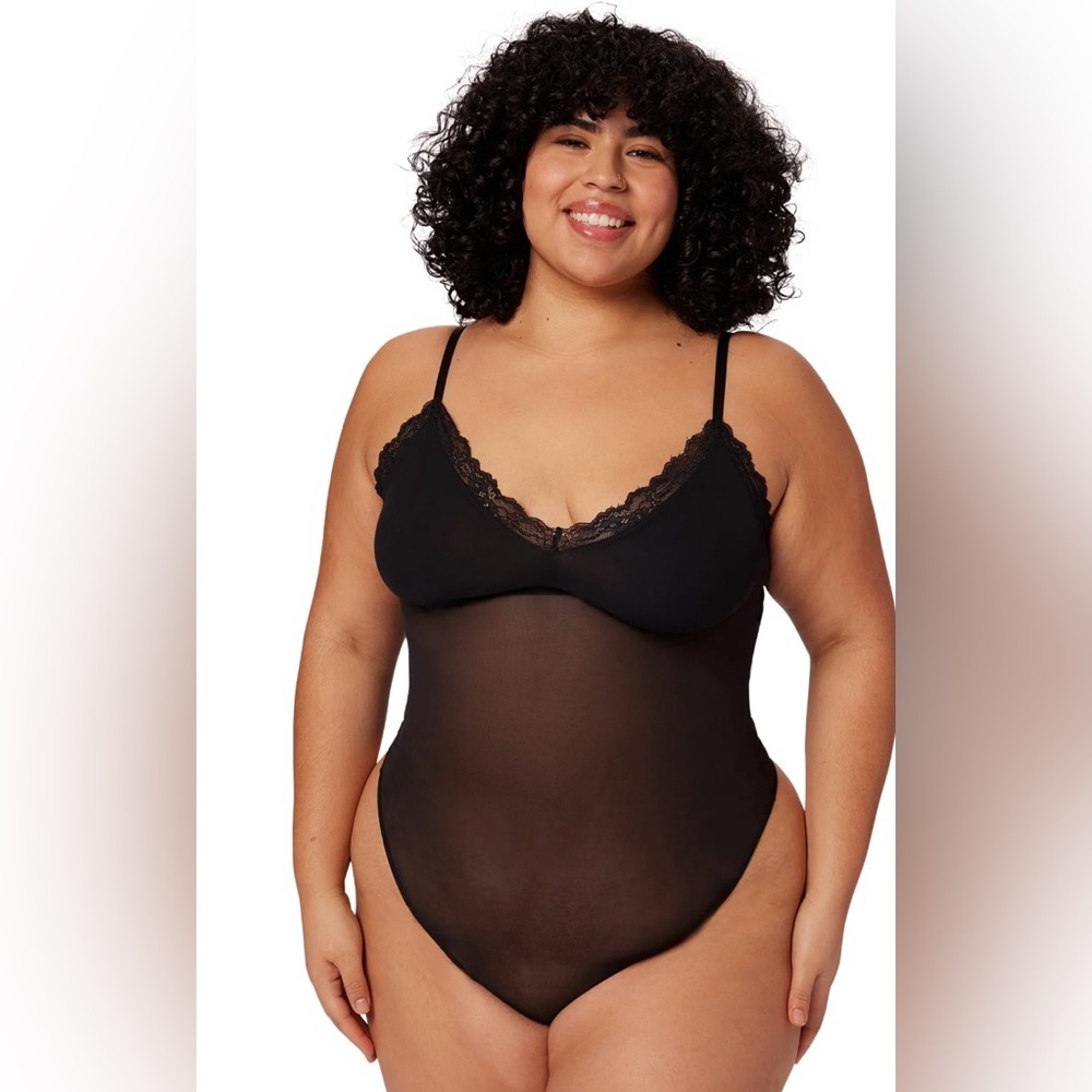 Parade Mesh Lined Cups Bodysuit - Picture 3 of 9